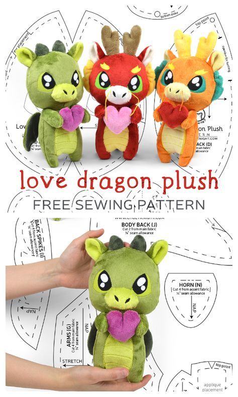 Tips Menjahit, Baby Mobil, Animal Sewing Patterns, Plushie Patterns, Sewing Stuffed Animals, Trendy Sewing, Sewing Tutorials Free, Plush Pattern, Sewing Toys