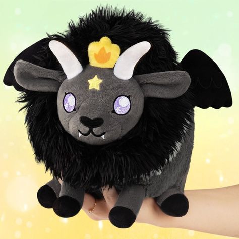 Squishable on Instagram: “The highly anticipated Mini Baphomet is now up for preorder 👀 ⭐️ Link in bio & in our shopping tab! ⭐️” Fnaf Action Figures, Sucker For Love, Witch Tools, Goth Things, Horror Gifts, Comfortable Couch, Toy House, Cute Plushies, Chamomile Tea