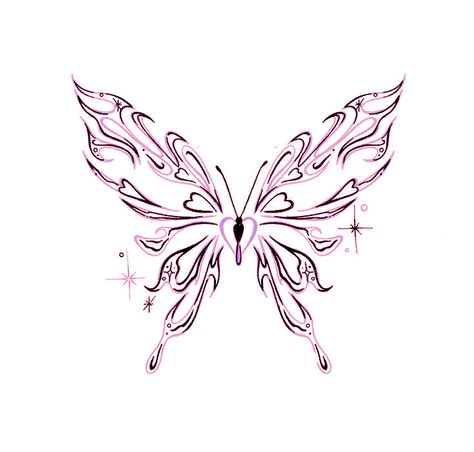 Butterfly Tattoo Stencil, Sigil Tattoo, Small Pretty Tattoos, Cute Little Tattoos, Cute Tiny Tattoos, Tattoo Style Drawings, Cute Tattoos For Women, Discreet Tattoos, Spine Tattoos