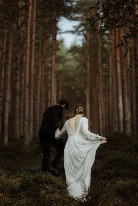 Forest Wedding Photography, Forest Theme Wedding, Cinematic Wedding, Wedding Photography Business, Scotland Wedding, Wedding Photography Tips, Wedding Couple Poses, Film Wedding Photography, Wedding Engagement Photos