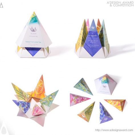 14 unique packaging designs that are straight-up magic Fruit Tea Packaging, Unique Packaging Box, Tea Box Design, Unique Packaging Design, Felt Christmas Tree Decorations, Tea Packaging Design, Honey Packaging, Candy Packaging, Unique Packaging