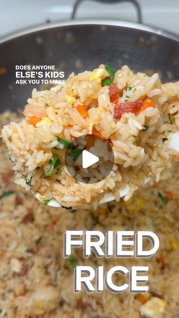 S H E N A N D O A H on Instagram: "OG Fried Rice | 🍚🌾

3-4 cups (cooked rice), day-old preferably
2-3 slices of bacon, chopped
¼ Onion, yellow or white, diced finely
1 Carrot, diced finely 
3 Garlic Cloves, minced 
1 Tbsp Butter or “cowboy butter”
2 Eggs
3-4 Scallions (whites and green separated)
1-2 tsp bouillon (chicken or veg)
Soy Sauce (soy sauce to taste) start with about 2 Tbsp and work up if needed

If youre using bacon, you want to saute that first in a skillet, then remove. Reserve the bacon grease, add onions and carrots, saute for about 3-4 minutes on medium heat. If not using bacon add a Tbsp of neutral oil (veg, avocado, sesame etc), then proceed to saute the carrots and onions. After a few minutes add the garlic and white parts of scallion and saute for one mor Cowboy Butter, Making Fried Rice, Savory Dinner, Veggie Food, Cooked Rice, Bacon Grease, Cooking For Two, February 10, Latest Recipe