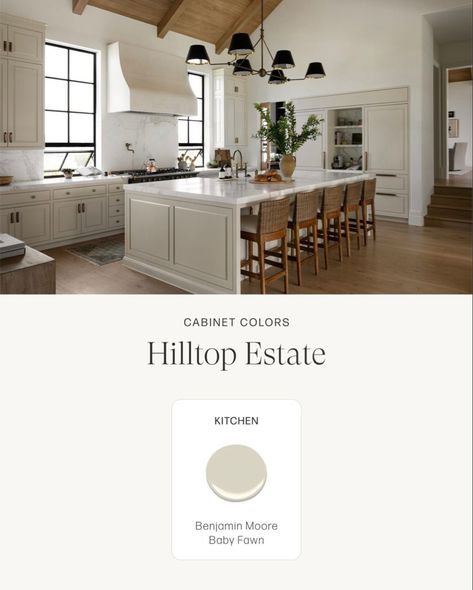 Mcgee And Co Paint Colors, Studio Mcgee Paint Colors, Hilltop Estate, Mcgee And Co, Mcgee Home, Cabinet Paint, Cabinet Paint Colors, Kitchen Paint Colors, Studio Kitchen