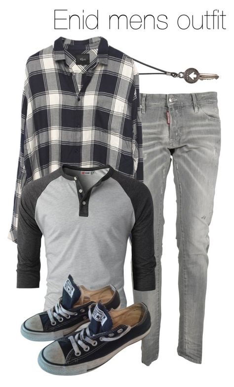 "Enid requested mens outfit - twd / the walking dead" by shadyannon ❤ liked on Polyvore featuring Diesel, Dsquared2, Rails and Converse Twd Outfits Male, Apocalypse Outfit Male, Zombie Apocalypse Outfits Male, Mens Grey Jeans, Dystopian Clothes, Twd Outfits, Michael Franti, Seth Clearwater, Zombie Apocalypse Outfit