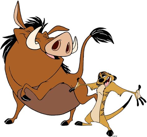 Timon And Pumba, Disney Best Friends, Animal Caricature, Timon And Pumbaa, Disney Baby Shower, Minions Wallpaper, Friends Diy, Disney Drawings, Baby Disney