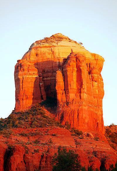 Arizona Cathedral Rock Sedona, Rock Photo, Mountain Love, Cathedral Rock, Arizona Photography, Single Travel, Greek Language, Emotional Baggage, Sedona Az