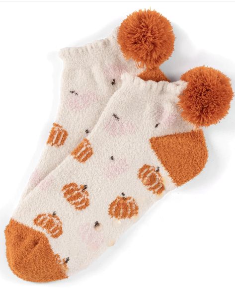 Vegan Packaging, Autumn Socks, Pumpkin Socks, Orange Color Combinations, Fuzzy Texture, Scout Bags, Boo Basket, Polished Style, Ribbon Wrap