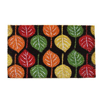 Doormats Rugs For The Home - JCPenney Coir Doormat, Bee Happy, Outdoor Door Mat, Clean Shoes, Covered Porch, Colorful Leaves, Mold And Mildew, Baby Clothes Shops, Mattress Furniture