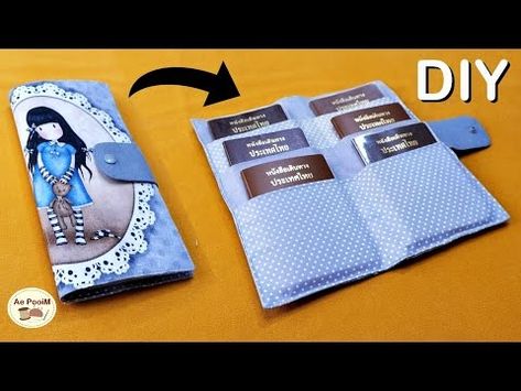 How to Make The Family Passport Wallet Holder - YouTube Family Passport Holder, Family Passport, Passport Wallet, Plain Color, Printed Fabric, Passport Holder, The Family, Printing On Fabric, Wallet