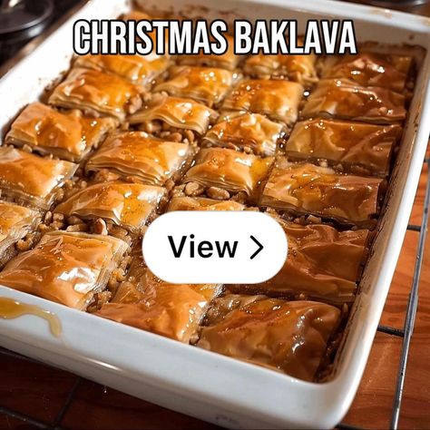 Lemon8 · ✨Christmas Baklava✨ · @Care-w/Natasha Christmas Baklava, Asian Christmas, Food Dolls, Baklava Recipe, Phyllo Dough, Looks Yummy, Chopped Pecans, Baklava, 1 Pound