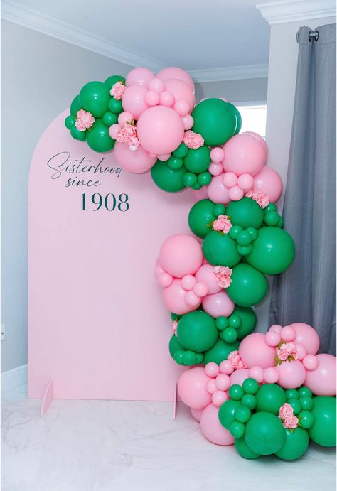 Alpha Kappa Alpha | CatchMyParty.com Aka Christmas Alpha Kappa Alpha, Aka Wallpaper Iphone, Sorority Anniversary Ideas, Aka Grad Chapter, Aka Sorority Aesthetic, Aka Birthday, Aka Party, Aka Gifts, Aka Founders