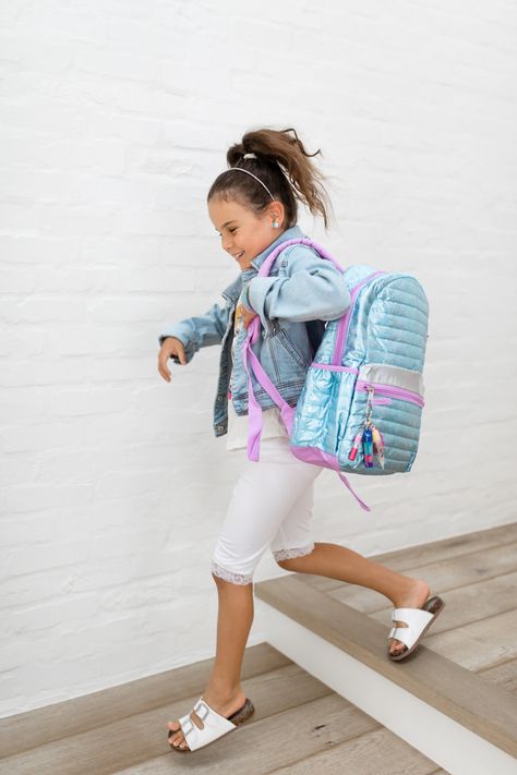 Backpack Photoshoot, School Campaign, Gym Photoshoot, Andee Layne, Kids Bag, Tennis Bag, Kids' Bag, School Style, Mom Blogger