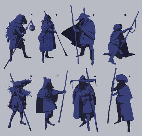 ArtStation - City Canal Ferryman Charon Character Design, Ferryman Art, Charon The Ferryman, The Ferryman, Character Silhouette, Adobe Illustrator Graphic Design, Character Design Sketches, Living Together, Concept Art Character