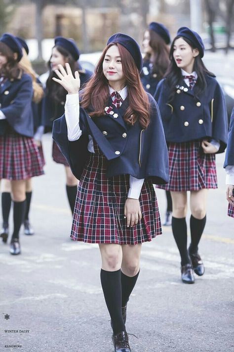 Korean School, School Dress, School Uniforms, Walking