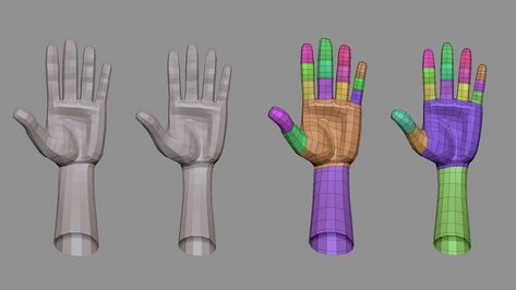 Character Blockout, Hands Cartoon, Hands Female, Blender Character Modeling, 3d Anatomy, Zbrush Character, Face Structure, Zbrush Tutorial, Cartoon Eyes Drawing