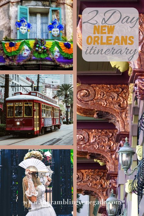 Experience the unique sights and sounds of New Orleans on this two-day itinerary! This lively city is brimming with an eclectic mix of culture, music, and food. From the historic French Quarter to Bourbon Street's celebrated nightlife, there's something for everyone in this exciting destination. With a variety of activities and attractions to explore, you're sure to have a memorable time during your two days in New Orleans! New Orleans Nightlife, New Orleans Itinerary, Goals List, French Quarter New Orleans, Life Goals Pictures, Cheap Places To Travel, The Big Easy, Travel Quotes Adventure, Travel Photography Tips