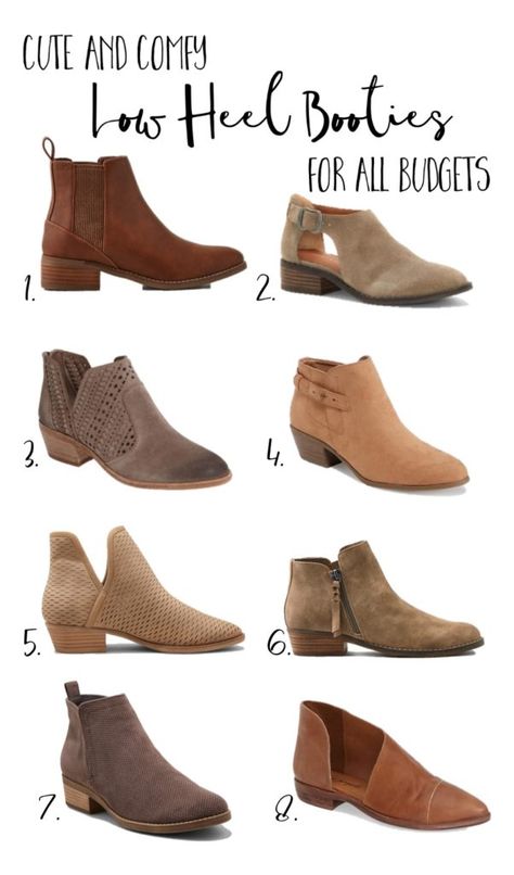 Low Heel Booties, Perfect Wedding Shoes, Low Heel Flats, Flat Booties, Booties Outfit, Fall Booties, Boots Fall, Fall Shoes, Shoe Obsession