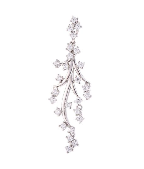 Experience the charm of the Rhodium-Plated Diamond Branch Necklace and earrings, where nature's grace meets lasting brilliance. #FineJewelry #GlamorousNature #DiamondBeauty #InspiredByNature #ElegantDesign Double Heart Ring, Branch Earrings, Branch Necklace, Luxury Necklace, All Gems, Diamond Glitter, Nature Inspired Jewelry, Square Diamond, Pear Diamond