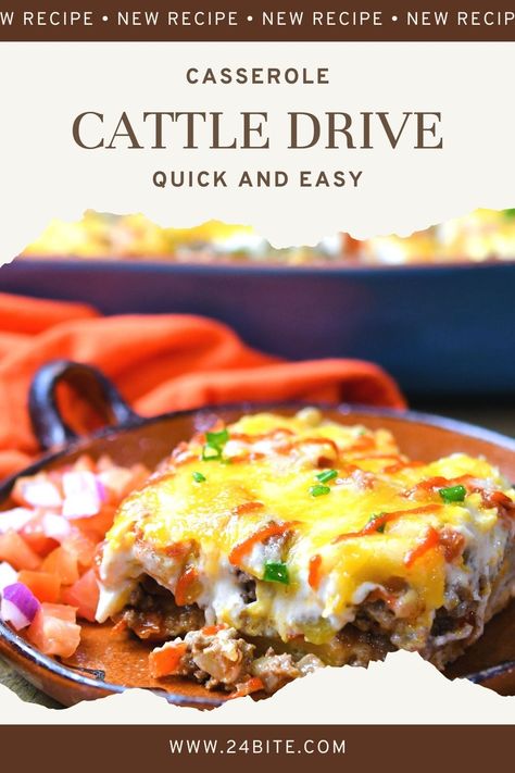 Cattleman’s Casserole, Cattle Drive Casserole With Red Lobster, Cowpoke Casserole, Cattle Drive Casserole, Cowboy Mexican, Cowboy Recipes, Kids Dinners, Cowboy Casserole Recipe, Red Lobster Biscuits