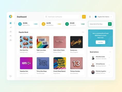 Digital Library Dashboard by Teja Salangka Dermawan for ⚡️Agensip UI UX Agency on Dribbble Card Ui, Mobile App Design Inspiration, Library Catalog, Homepage Design, App Design Inspiration, Education Design, Dashboard Design, Ui Design Inspiration, Library Design