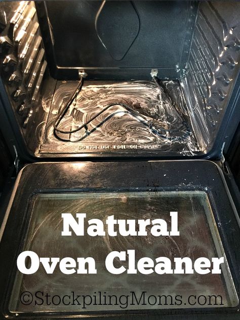 Natural Oven Cleaning, Natural Oven Cleaner, Oven Cleaner Diy, White Sunroom, Diy Oven, Homemade Oven Cleaner, Oven Cleaner, Cleaner Recipes, Spring Cleaning Hacks