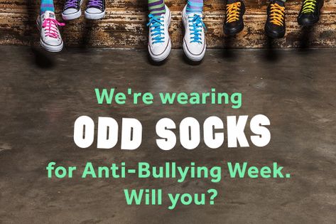 Odd Socks Day | Anti-Bullying Alliance Odd Socks Day, Odd Socks, Mo Farah, Student Council, Crazy Socks, Special Guest, Cool Gifs, Socks