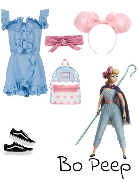 Disneybound Bo Peep, Disneybound Character Outfits, Toy Story Bounding Inspired Outfits, Bo Peep Inspired Outfit, Bo Peep Disney Bound, Toy Story Inspired Outfits, Disney Bound Outfits Princess, Disney Bound Outfits Summer, Disneybound Outfits Casual