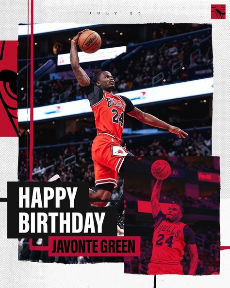 Happy Birthday Woo! @savagewoo2 The post Chicago Bulls: Happy Birthday Woo! @savagewoo2… appeared first on Raw Chili. Happy Birthday Basketball, Happy Birthday Football, Sports Edits, Team Design, Sport Poster Design, Birthday Flyer, Sports Birthday, Nba Chicago Bulls, Sports Flyer