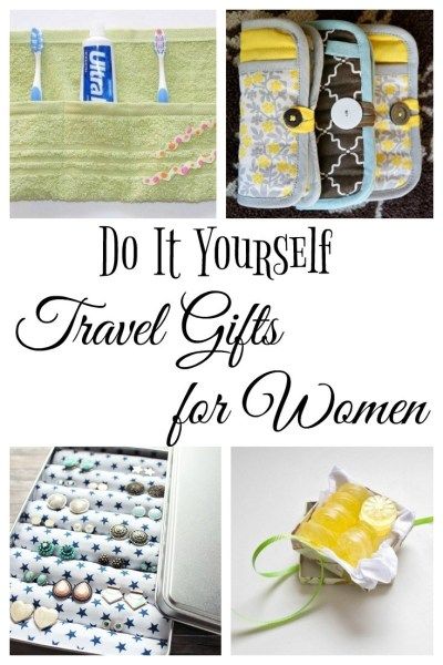 DIY travel gifts for women -- yes these are simple enough to make yourself. And so clever too! #travelgifts #DIY #travelcrafts Diy Travel Gifts, New England Christmas, England Christmas, Travel Sewing Kit, Unique Travel Gifts, Travel Crafts, Travel Sewing, Travel Candles, Easy Diy Gifts