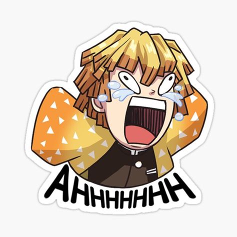 Demon Slayer Stickers, Weird Stickers, Demon King Anime, Demon Slayer Kimetsu No Yaiba, Meme Stickers, Glossy Print, Anime Stickers, Personalized Stickers, Bleach Anime