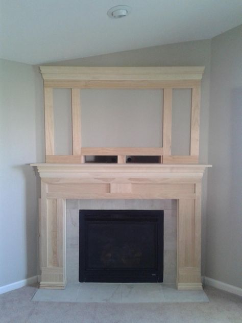 Fireplace Redo, Diy Fireplace Makeover, Fireplace Update, Fireplace Insert, Corner Fireplace, Fireplace Remodel, Diy Fireplace, Home Fireplace, Fireplace Makeover