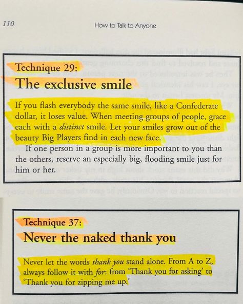 ✨Follow @booklyreads for more book recommendations and self- improvement tips. ✨Everyone wants to be liked and admired by people we meet, but we don’t know how to start the conversation with strangers. Here I am sharing 20 techniques on communication from book ‘How to talk to anyone’ ✨My second book on communication after ‘how to win friends and influence people’ by Dale Carnegie is this one. ✨I came across this book during my third year in college, and when I applied few tricks from this... How To Win Friends, How To Talk To Anyone, How To Communicate Better, Buddha Quotes Life, Influence People, Effective Communication Skills, Books Everyone Should Read, Conversation Skills, Be A Leader