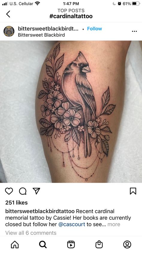 Tattoos For Dad Memorial, Shoulder Cap Tattoo, Cardinal Tattoo, Cardinal Tattoos, Survivor Tattoo, Cowgirl Tattoos, Mystical Tattoos, Sparrow Tattoo, Ear Tattoo Ideas