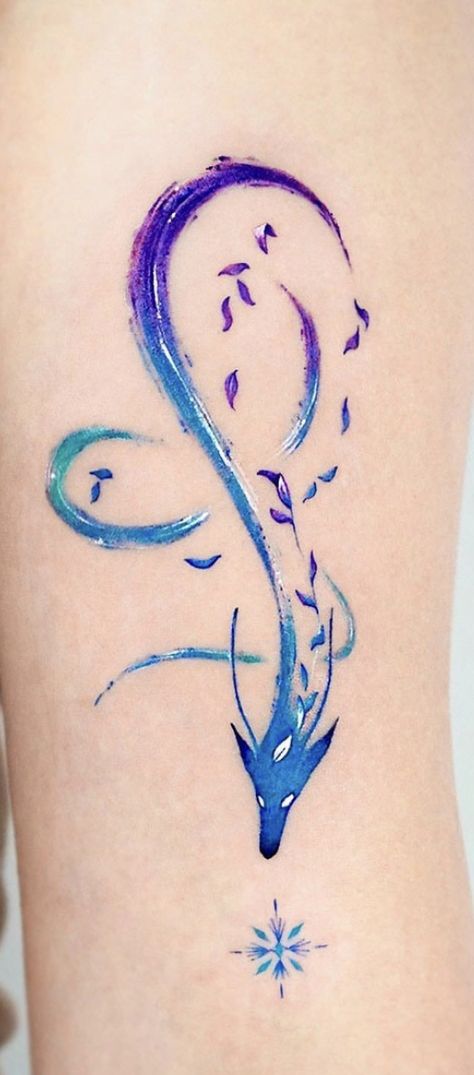 Infinity Hourglass Tattoo, Aries And Aquarius Tattoo Combined, Exotic Tattoos For Women, Water Element Tattoo, Witchy Aquarius Tattoo, Creative Aquarius Tattoo, Aries Mermaid Tattoo, Aquarius Watercolor Tattoo, Exotic Tattoos