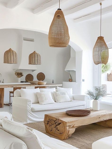 Beach House Studio, Modern Costal House, Organic Beach House, Finca Interior, Ibiza Interiors, Ibiza Style Interior, Modern Beach House Decor, Beach Interior Design, Country Modern Home