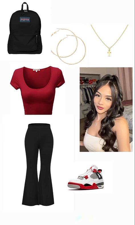 Outfits For School Latina, Basic Latina Outfits, 6 Grade Outfits, Cute Latina Outfits, Latinas Outfits, Latina Clothes, Cute Easy Outfits For School, Latina Outfit, Latina Outfits