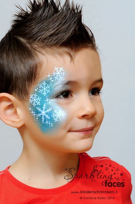 5 astuces pour un maquillage Reine des Neiges réussi - Idées de fêtes Snow Queen Makeup, Frozen Face Paint, Makeover Party, Face Painting For Boys, Christmas Face Painting, Frozen Face, Girl Face Painting, Face Painting Easy, Winter Face