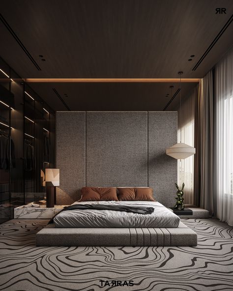 MASTER BEDROOM :: Behance Modern Minimal Bedroom Design, Minimal Bedroom Design, Wabi Sabi House, Modern Boys Bedroom, Master Room Design, Bedroom Minimal, Bedroom Behance, Platform Bedroom, Rustic Bedroom Design