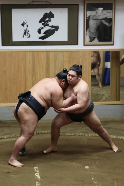 Japanese sumo at sumo training. Japanese sumo wrestlers at a sumo traing in a bu , #spon, #training, #sumo, #Japanese, #wrestlers, #Tokyo #ad People Anatomy, Martial Arts Photography, Japanese Grand Prix, Sumo Wrestler, Beautiful Art Pictures, Dynamic Poses, Male Figure, Big Men, Life Drawing