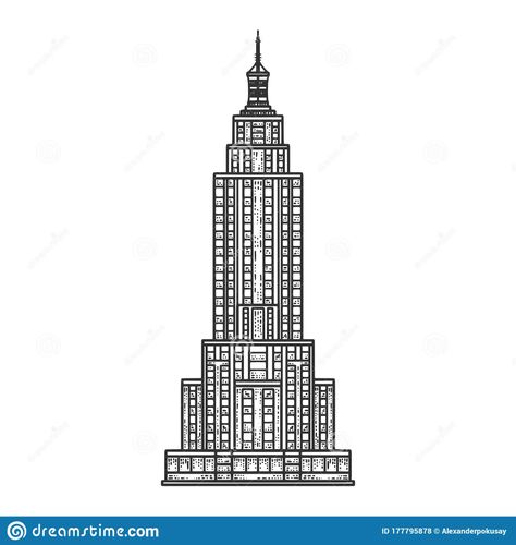 Empire State Building Drawing, Illustration Editorial, Building Sketch, Building Drawing, Artwork Creative, Drawing Cartoon, Illustration Sketches, Editorial Illustration, Willis Tower