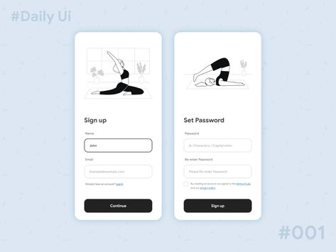 Sign Up App Design, App Sign Up Design, Log In Screen Ui, Login Sign Up Ui Design, Login Page Design Mobile, Login Ui Mobile, Log In Ui Design, Sign Up Page Ui, Sign Up Page Design