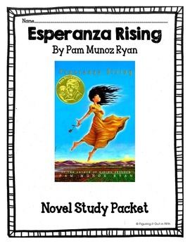 This 35 page packet is designed for teachers to use with students in grades 3-7 as they read Esperanza Rising. There is a 15 page student packet (cover page and one page for each chapter). Each page includes key vocabulary for the chapter, higher level comprehension questions, and an extension activity ... Esperanza Rising, Novel Study Units, Reading Response Activities, Quiz With Answers, Interactive Journals, Open Ended Questions, Literacy Lessons, 4th Grade Classroom, Enrichment Activities