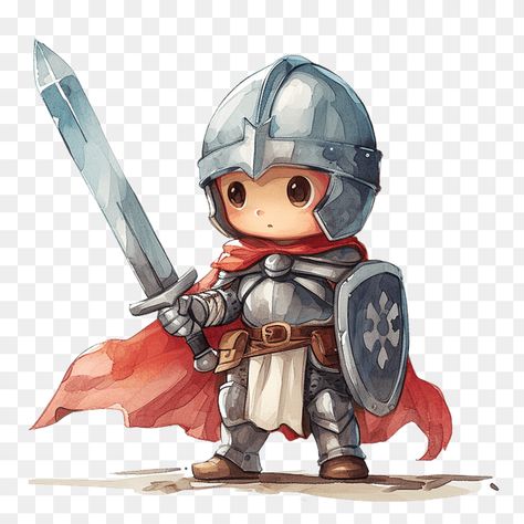 Cute Knight Cartoon Clipart Tattoo Sheep, Knight Clipart, Knight Cartoon, Cartoon Knight, Japan Character, Monster Clipart, Cartoon Mushroom, Copper Statue, French Sculptor