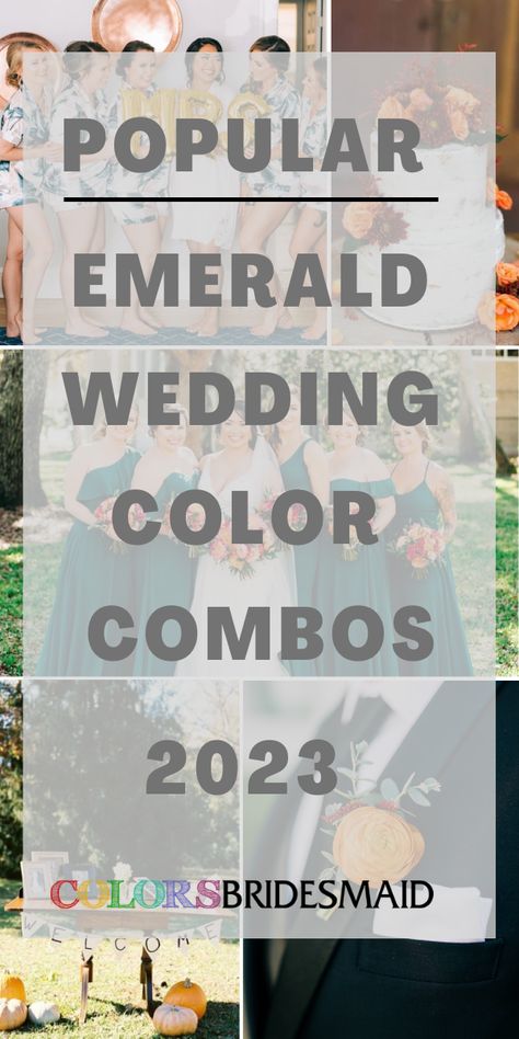 Sage Green Wedding Colors For Green Wedding Themes 2023, Sage Green Bridesmaid Dresses - ColorsBridesmaid Wedding Flowers Emerald Green Color Schemes, Summer Wedding Emerald Green, Weddings With Emerald Green, Champagne Gold And Emerald Green Wedding, What Color Goes With Emerald Green, Emerald Wedding Color Palette, Emerald Green And Coral Wedding, Emerald Green Wedding Color Palette, Emerald Wedding Color Schemes