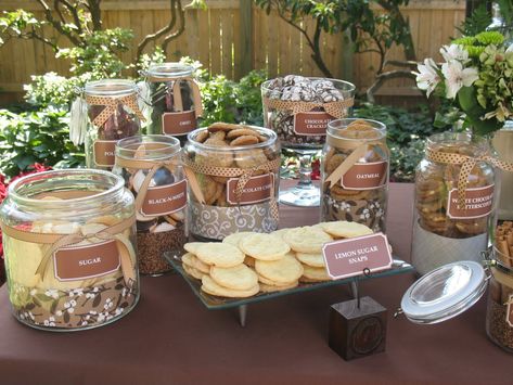 Graduation Party One Smart Cookie ideas Cookie Buffet, Wedding Food Bars, Buffet Dessert, Cookie Birthday Party, Cookie Display, Cookies Birthday, Cookie Table, One Smart Cookie, Cookie Bar