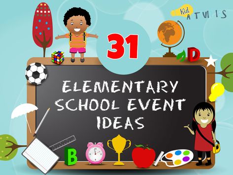 31 elementary school event ideas to help bring families and classroom staff together. These school events will help develop a sense of community. School Family Night Ideas, School Event Ideas, Pta Activities, Pta Events, Family Involvement, Pta School, School Assemblies, Spring School, Parent Involvement