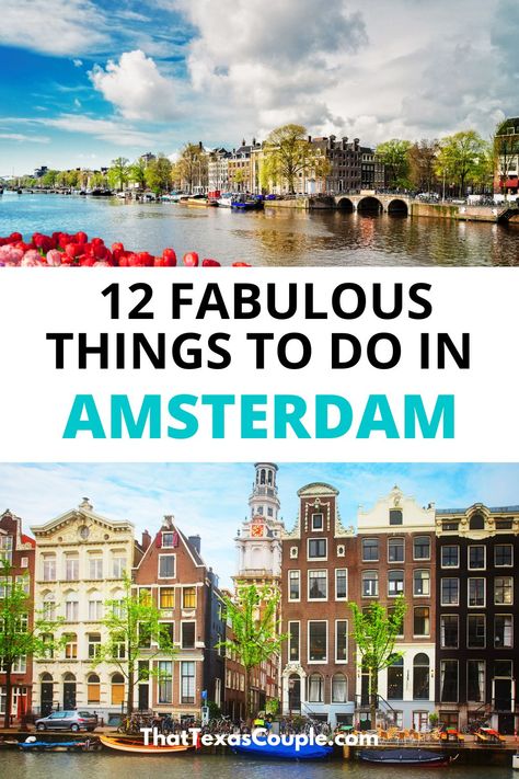 If you are looking for things to do in Amsterdam, then check out this post. We have covered some of the top Amsterdam attractions, including, the Anne Frank House, a canal tour, Amsterdam museums, and more. Europe travel | Amsterdam things to do | when to visit Amsterdam | things to see in Amsterdam | Netherlands travel | things to do in Amsterdam for couples | things to do in Amsterdam in spring | things to do in Amsterdam in fall | things to do in Amsterdam in summer | travel Europe Amsterdam What To Do, What To Do In Amsterdam, 3 Days In Amsterdam, Amsterdam Itinerary, Amsterdam Travel Guide, Things To Do In Amsterdam, Germany Trip, To Do In Amsterdam, Visit Amsterdam