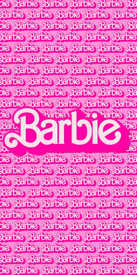 Barbie Logo Wallpapers, Barbie Wallpaper Backgrounds, Barbie Symbol, Barbie Background, Pink Pride, Barbiecore Aesthetic, Chanel Wallpapers, Barbie 2023, Cute Lockscreens