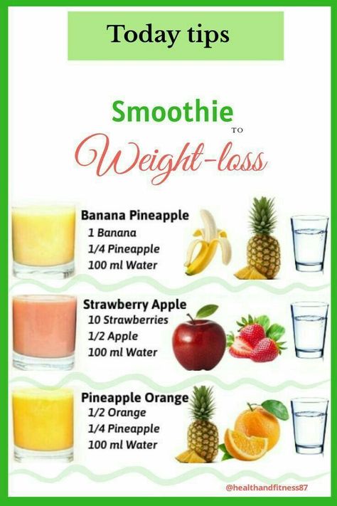 smoothie for weight loss Resep Smoothie, Baking Powder Uses, Baking Soda Beauty Uses, Best Fat Burning Foods, Resep Diet, The Smoothie Diet, Smoothie Diet Plans, Makanan Diet, Best Diet Plan