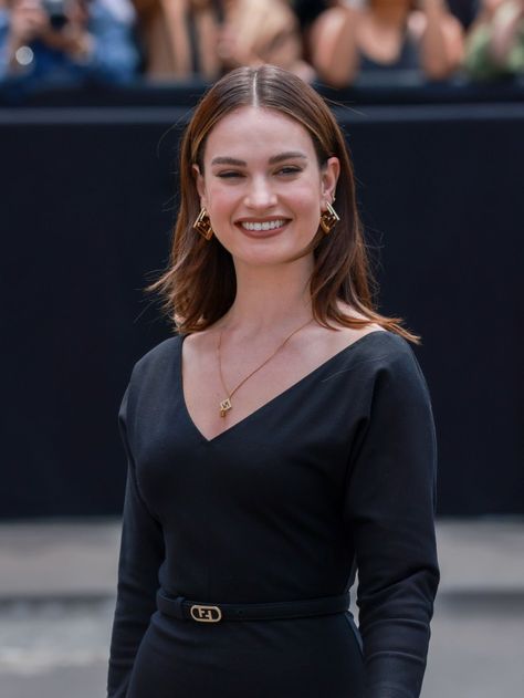 Lilly James, Lily James, Luxury Aesthetic, Mod Fashion, British Actresses, Vanessa Hudgens, Famous Faces, Girl Crush, Movie Stars